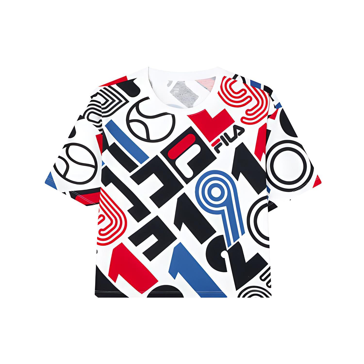 

Новые женские белые футболки FILA F11W138108F-ZA M