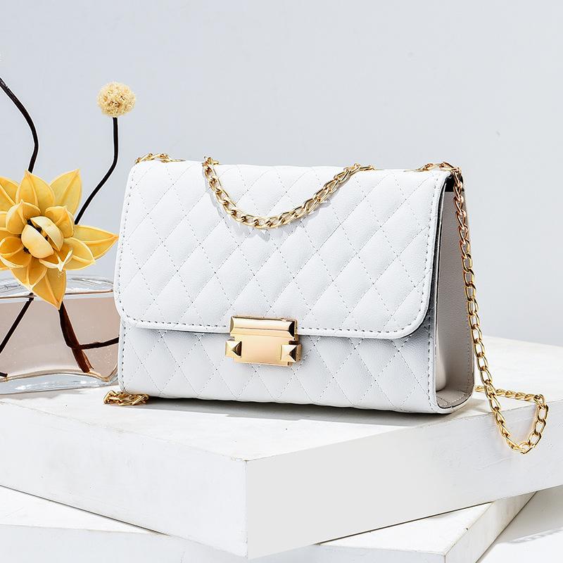 Women's Lingge Chain Bag Single Shoulder Cross Shoulder Small Fragrant Wind Student Versatile Mini Bag