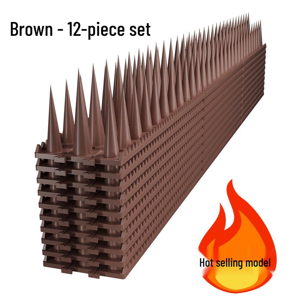 Plastic Bird, Cat & Anti-Theft Climbing Spikes for Gardens, Roofs, and Balconies - 3.5cm Sharp