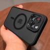 Luxury Matte Translucent Case For 17 16 15 14 Plus 13 12 18 Pro Max For Magsafe Magnetic Wireless Charge Shockproof Cover