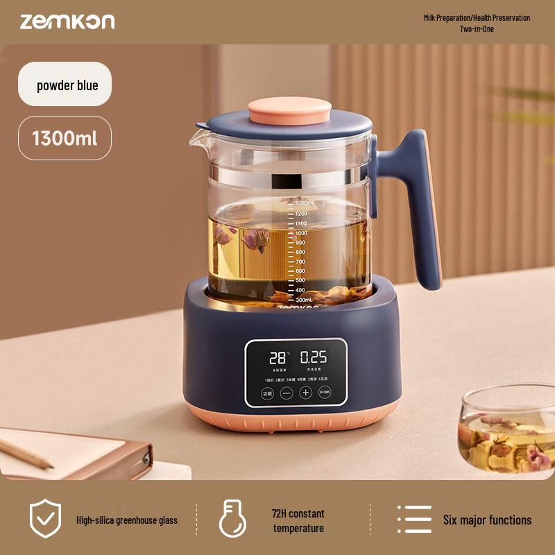 Zemkon Multifunctional Kettle: Baby Milk Warmer & Constant Temperature Health Pot