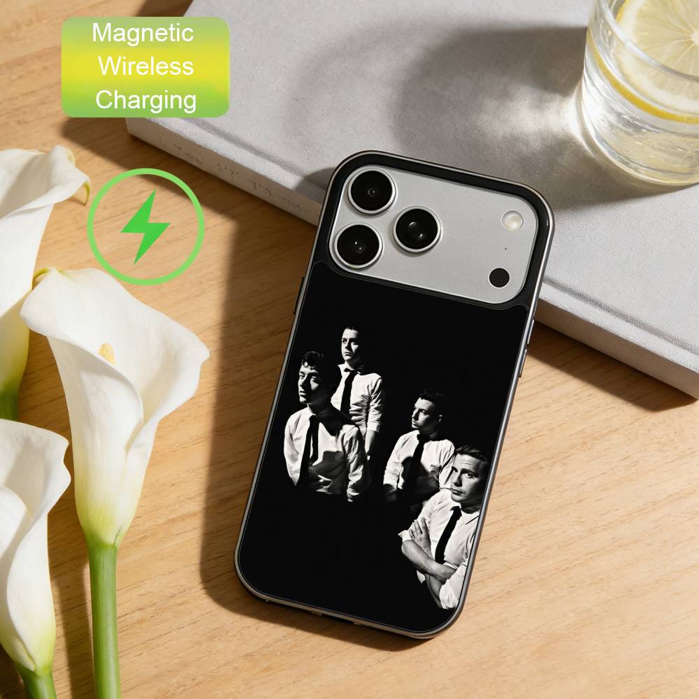 Indie Rock A-Arctic M-Monkeys Phone Case For iPhone17,16,15,14,13,12,Wireless charging protective case soft cover iPhone12PRO