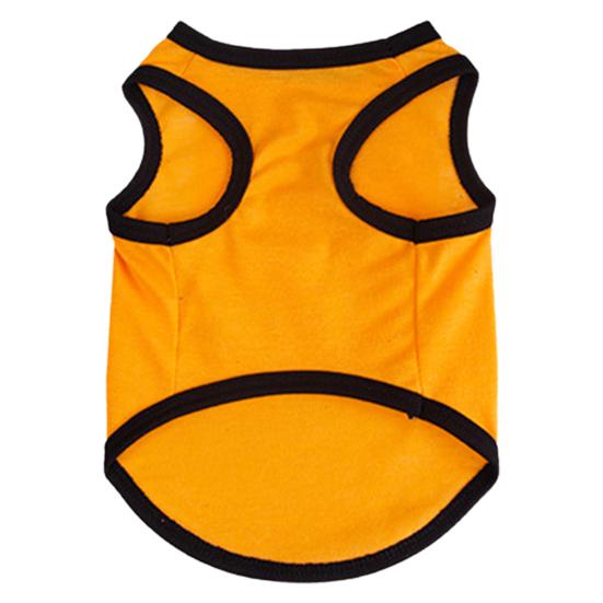 Haustierweste, niedlicher Brief, Sommer-T-Shirt, bedruckt, für Hunde, atmungsaktiv, zweibeinig, für den Außenbereich, ultradünne Haustierkleidung für kleine Haustiere