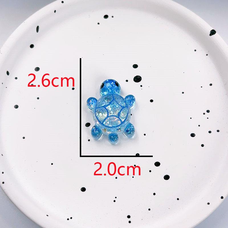 Flashing Resin Luminous Turtle Ornaments - Large & Small DIY Accessories
