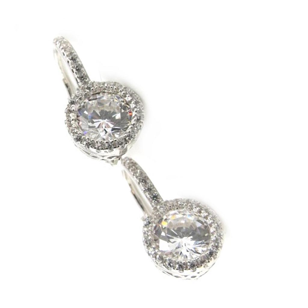 Les Trésors De Lily [M9600] - White 'Sissi' Silver Sleepers