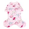 Full-Print Four-Legged Teddy Bichon Pomeranian Cat Pet Outfit