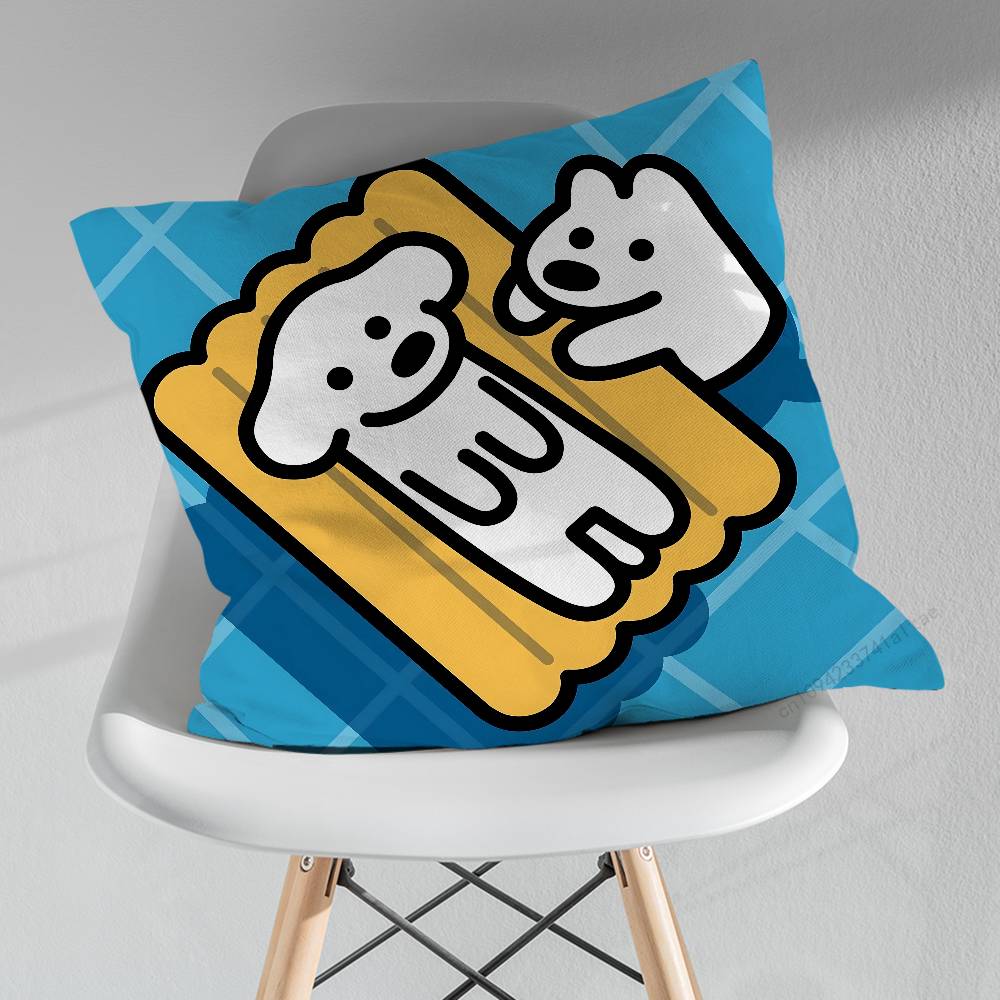 Cute MMatsui Art Pillowcase for Sofa Room Office Decor Printing  Merchandise AllMatch Cushion Cover