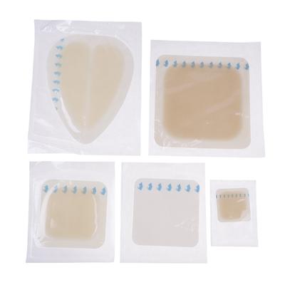 1ks ultratenkých hydrokoloidních obvazových náplastí Lepidlo na rány Prodyšná voděodolná průhledná podložka napomáhající hojení ran