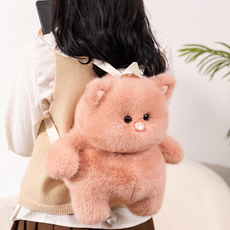 Cute Bear Backpack Plush Toy Panda Doll Doll Birthday Gift Girl Doll Backpack