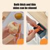 Yousheng Vegetable Peeler with Brush 3 in 1 Multifunctional Veggie Peeler with Scrubber Brush for Food Veggies Carrot Potato Corn