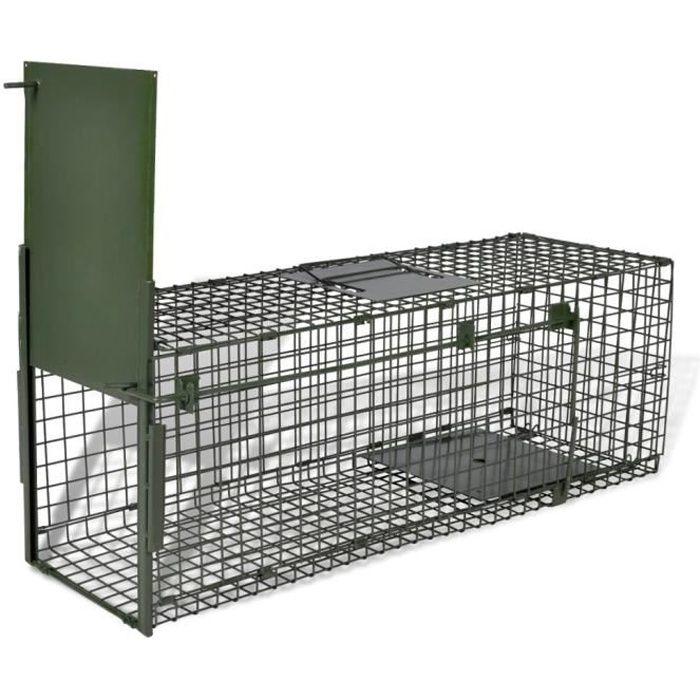 VidaXL Tierfalle mit 1 Tür