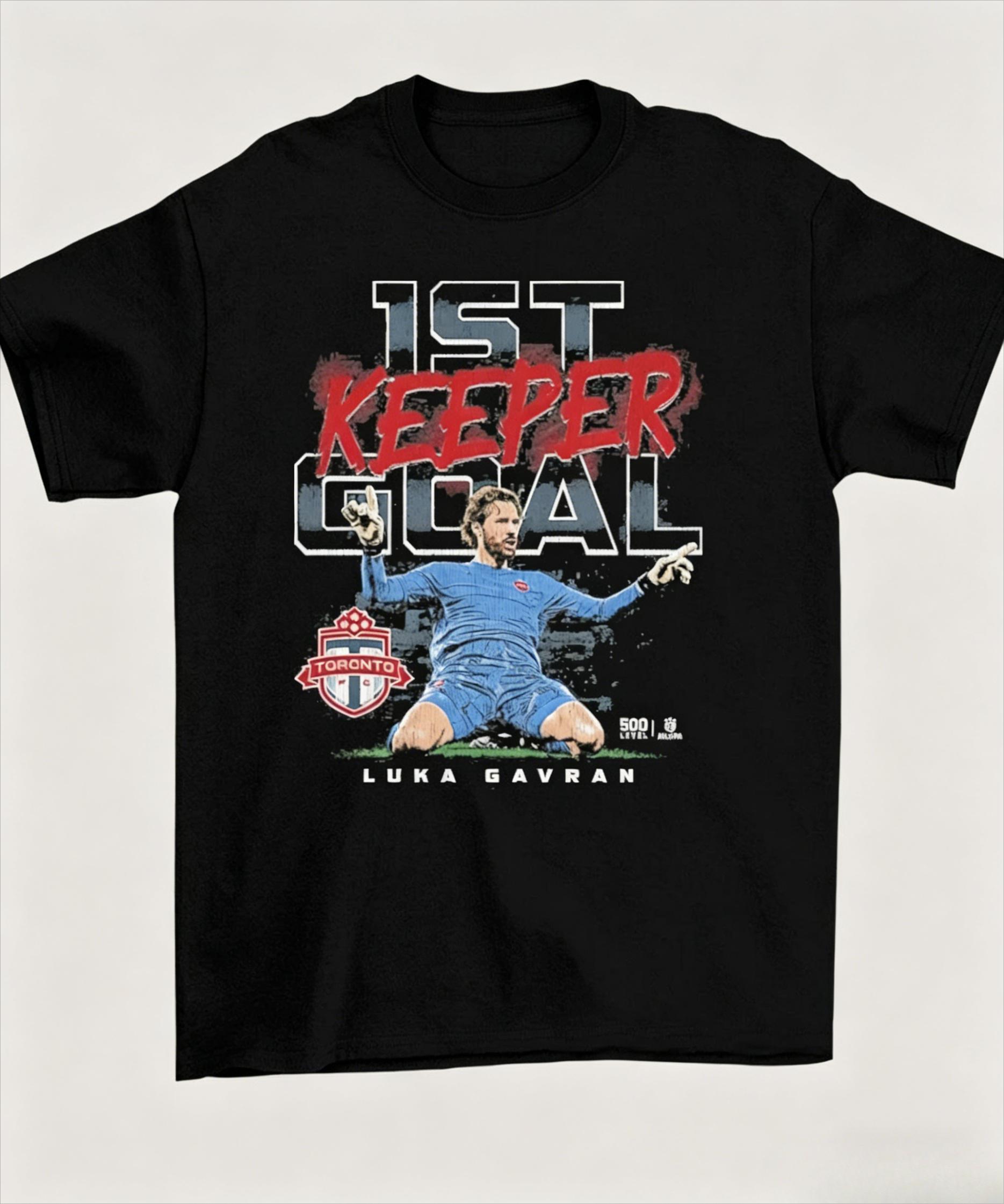 Luka Gavran 1st Keeper Goal Soccer Tshirt Fan Graphic Tee Unisex WOMEN Casual Cotton Tops 4XL