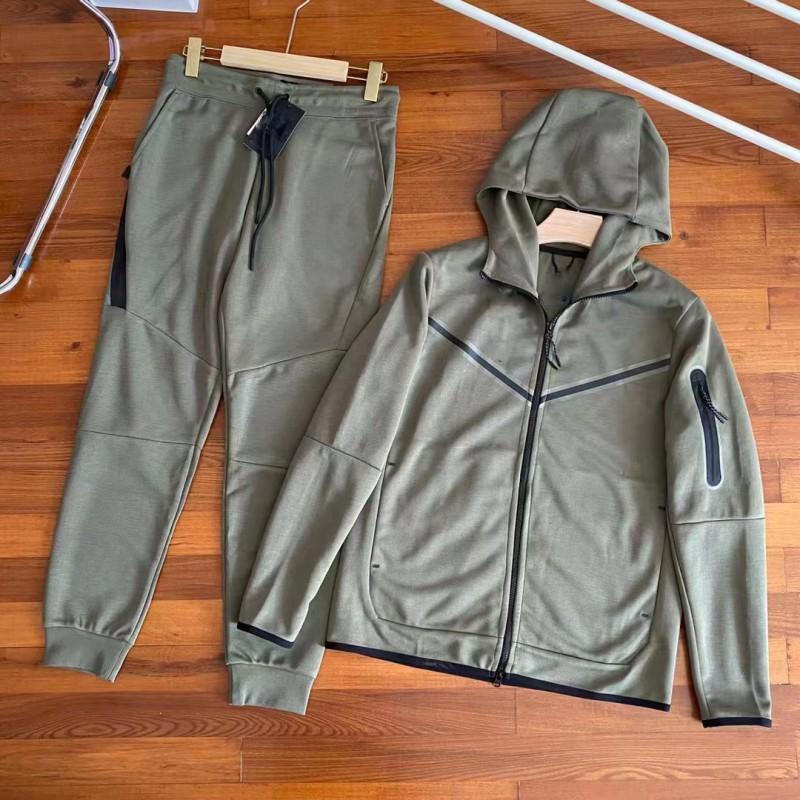 Womens Hooded Tracksuit Set Long Sleeve Cotton Sport Outfit Side Zip Casual Activewear