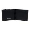 Maison Margiela Logo Four Stitch Pebbled Calfskin Wallet Men wallet Black SA1UI0018P4745T8013