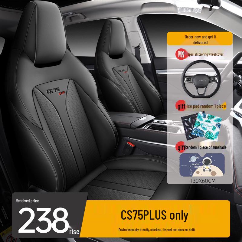 Cojín Universal para Asiento de Coche para Todas las Estaciones para Changan CS75 PLUS 2ª/3ª Generación - Cobertura Completa