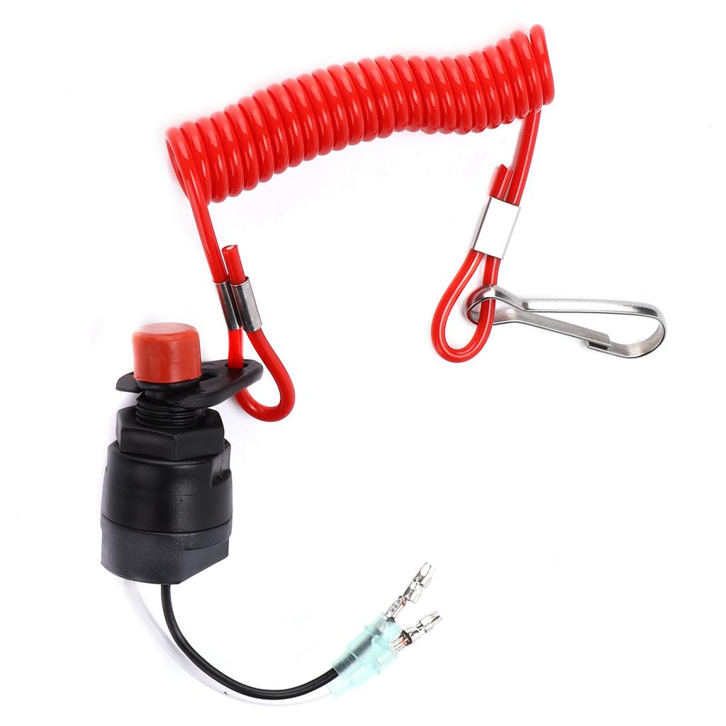 Marine Outboard Kill Switch 688‑82575‑01 Emergency Flameout Replacement for Yamaha F 9.9HP‑250HP