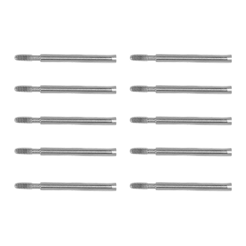 Uhrenarmband Schraubgliedstift Professionelles Stahl Uhrenarmband Schraubrohr Reparaturwerkzeug Zubehör für Uhrmacher 0.63 X