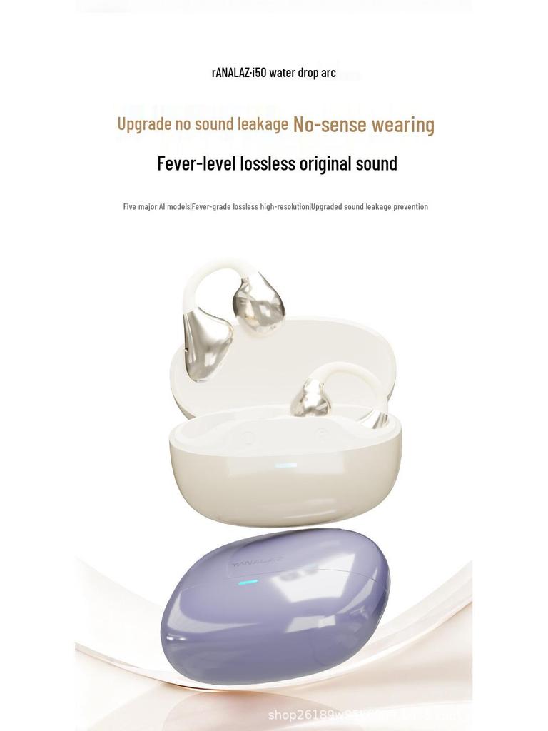 TanuLa i50 Wireless Ear Clips: 2025 High-Quality Bone Conduction for Women with Government Subsidy.