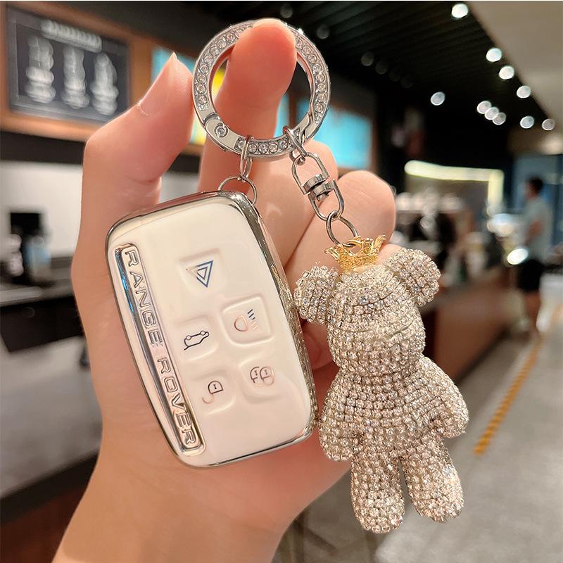 Premium Jaguar Key Case for XEL, XFL, F-Pace, I-Pace, F-Type, and XJ