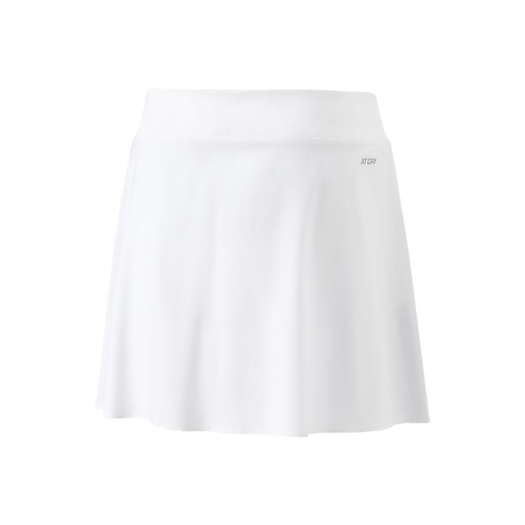Li Ning Tennis Series Casual Skirt Sports Simple Comfortable Women Skirts Standard-White ASKV278-1