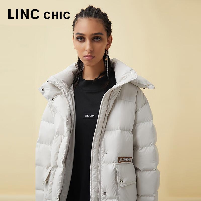 Women's Urban Print Loose Puffer Down Jacket