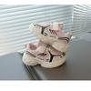 Spring new children's sports shoes mesh breathable boys running shoes soft sole girls dad shoes