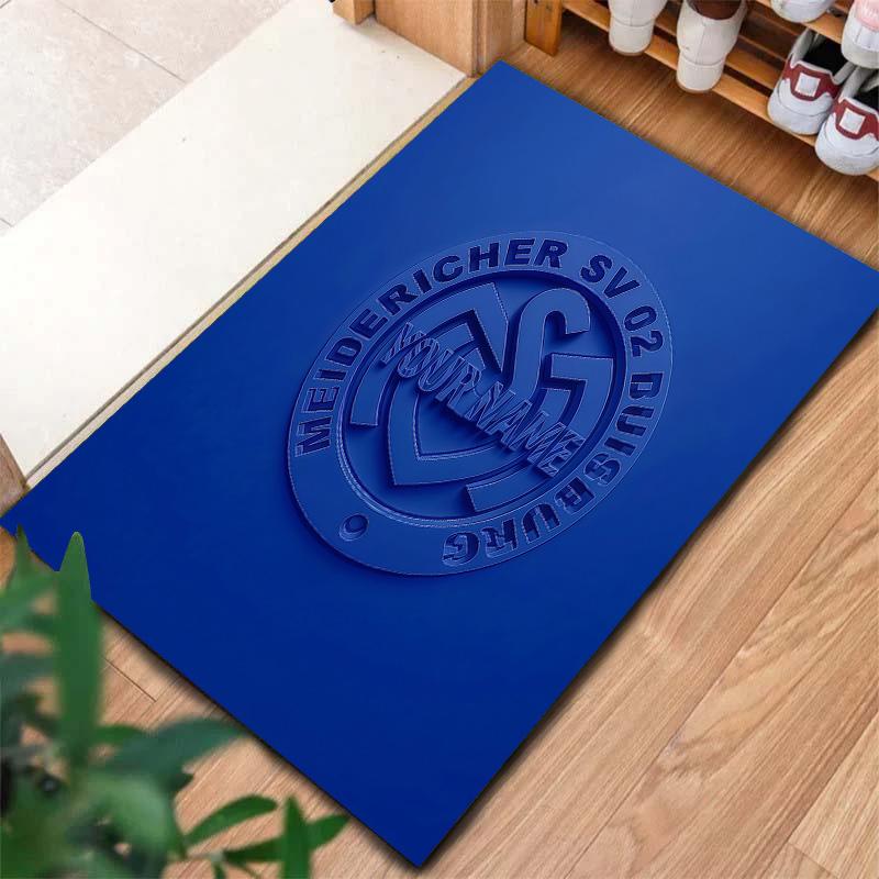 Msv Duisburg Custom Name Carpet Rug For Living Room Bedroom Home Sofa Decoration Kids Play Nonslip Floor Mat