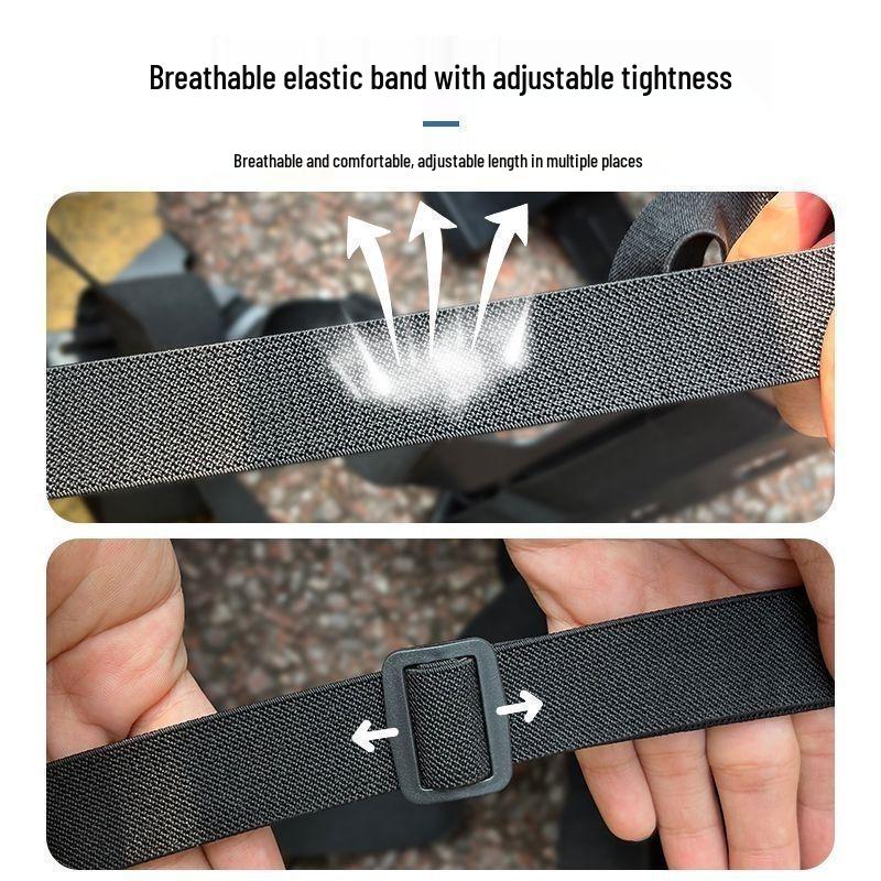Anti-Shake Chest Mount for Phone Camera - Ideal for Outdoor Activities like Fishing, Live Streaming, Mountaineering, and Cycling