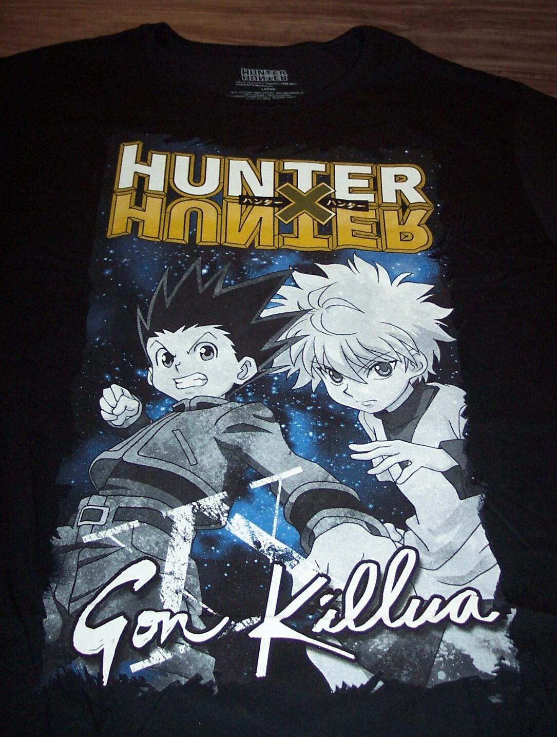 HUNTER X HUNTER Gon and Killua Anime T-shirt MENS LARGE NEW XXL