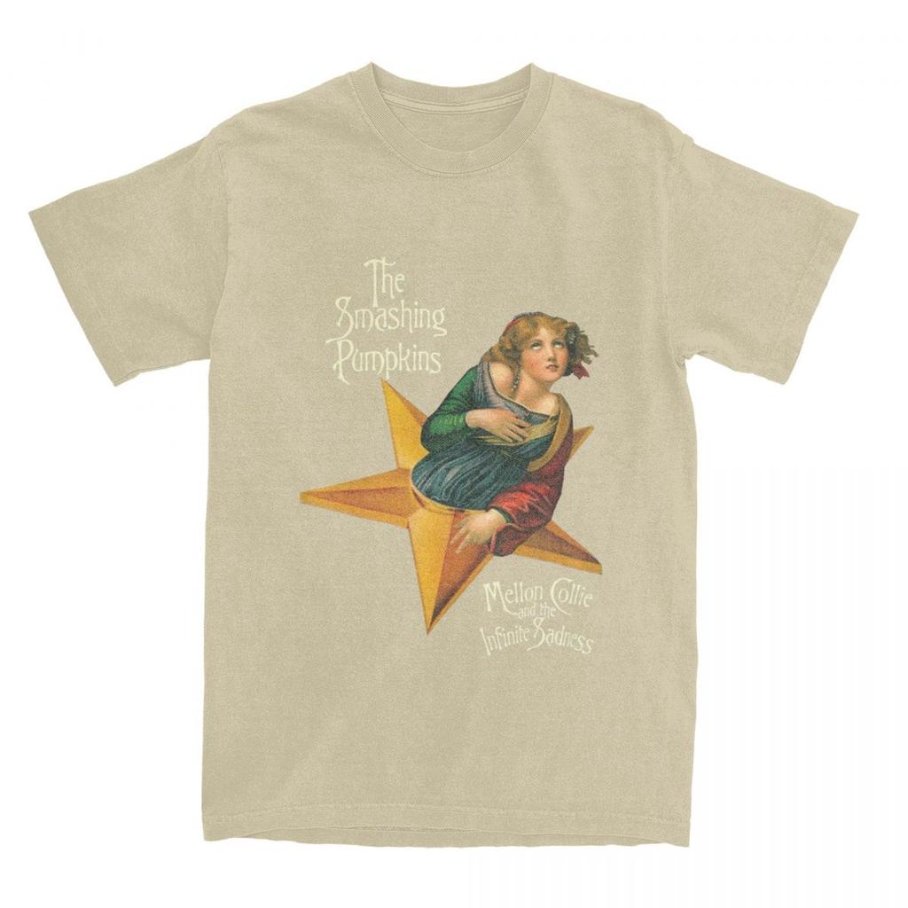 The Smashing Pumpkins TShirt Beach Mellon Collie and the Infinite Sadness YK T Shirts Cotton Tee Shirt For Unisex Top Tees