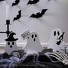 Halloween Cartoon Ghostly Decors Figurine Table Sign Set Of 3 Tiered Tray Ornaments For Mantels Shelves Seasonal Crafting