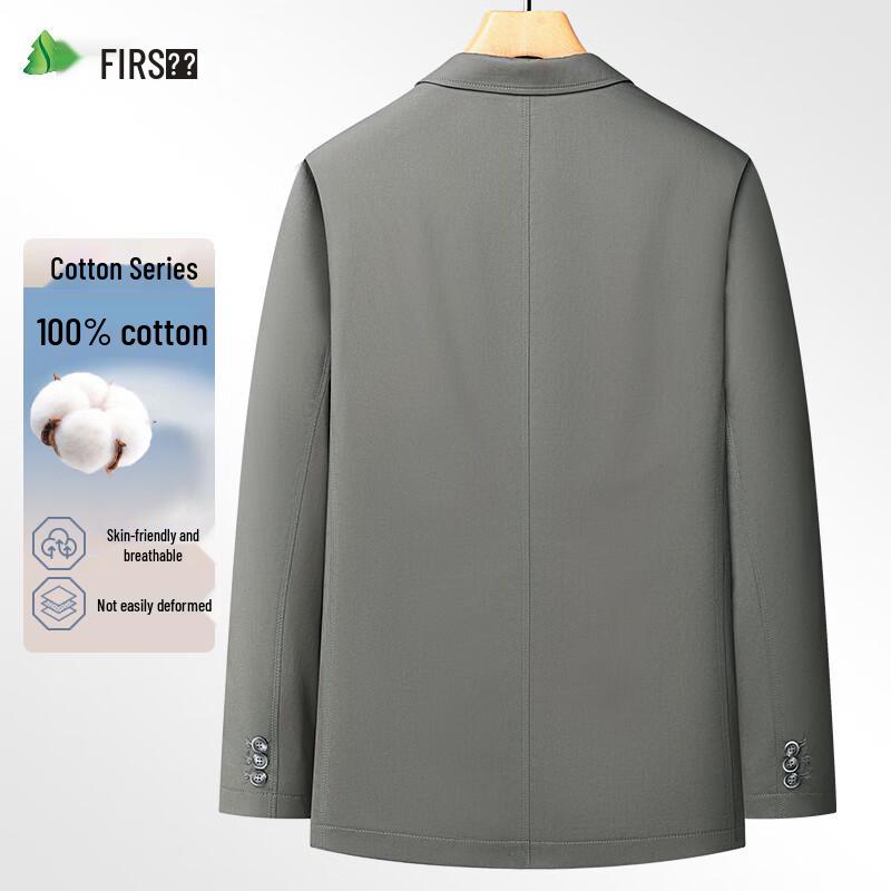 Blazer Casual de Negócios 100% Algodão Masculino Shanshan