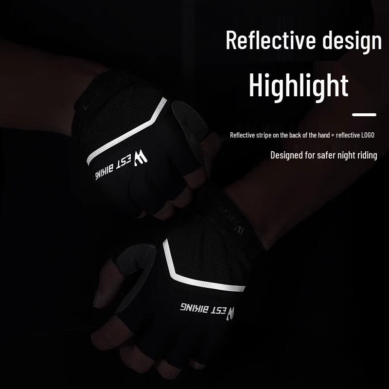 West Biking Half Finger Cycling Gloves