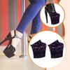 Set of Shoe Covers for Pole Dance Shoes, ScratchResistant, NonSlip Velvet Training