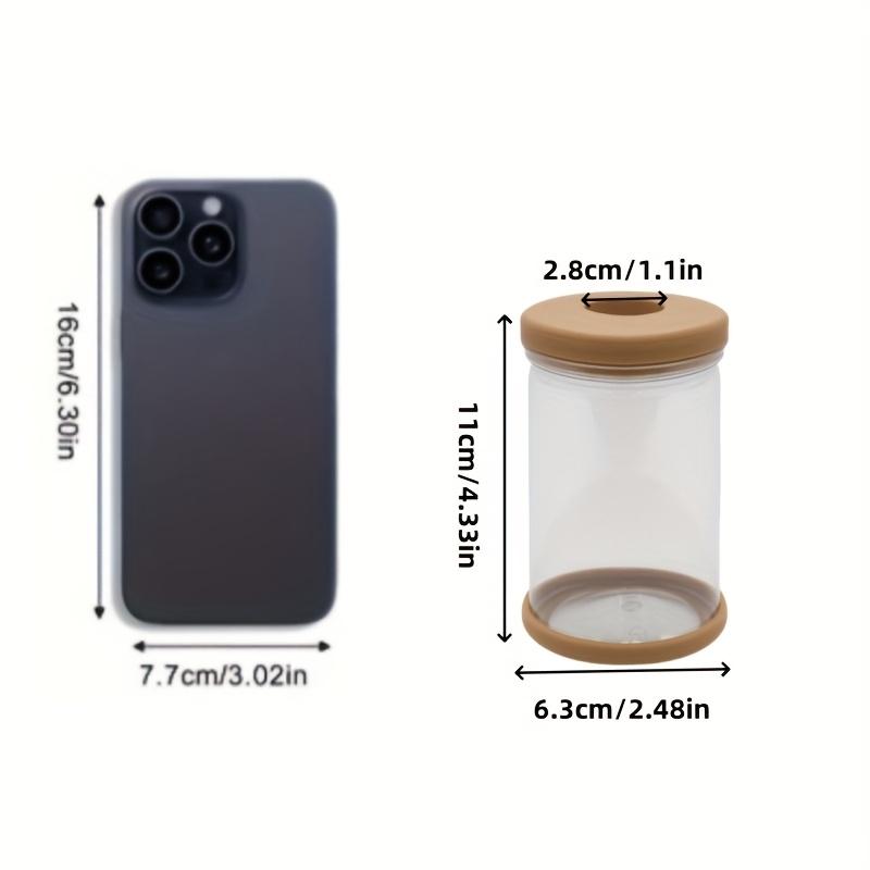 3 stuks hydroponische plantenvazen ​​- Aardeloze kweekpotten met deksels, duurzame ABS-plastic plantenbakken voor binnen en buiten, geschikt voor kruiden, vetplanten en kleine planten.