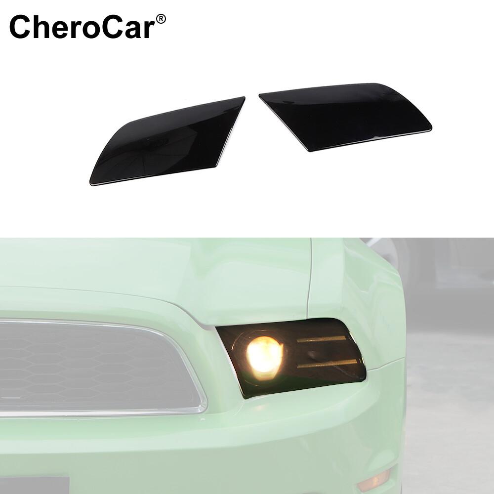 Translucent Headlight Fog Taillight Panel Cover Guard for Ford Mustang 2010-2014