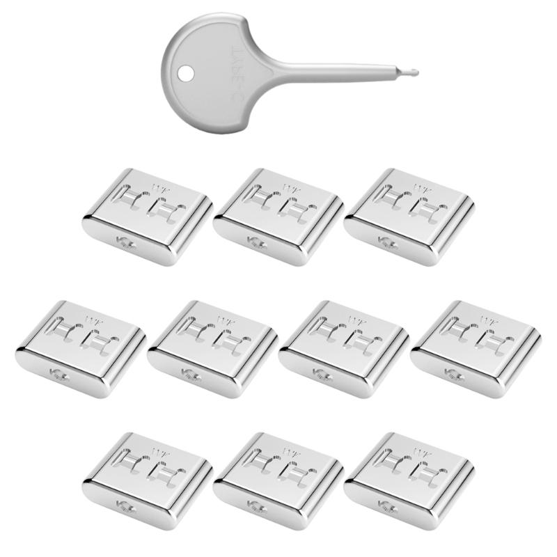 AntiTheft Type C Port Lock USB C port Blockers Data Protections with Detachable Seal Key Corrosion Resistant Metal Design