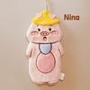 Thickened Animal Hand Towel Quick Drying Water-absorbing Bathroom Kerchief No Shedding Hanging Toilet Handkerchief Household