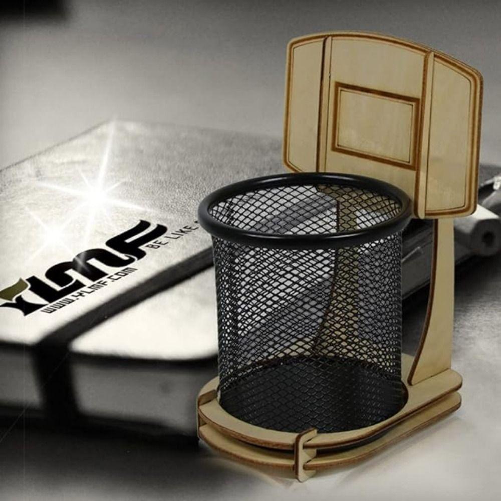 Creative Mesh Pen Holder Household Cosmetic Brushes Shelf  Table Storage Supplies