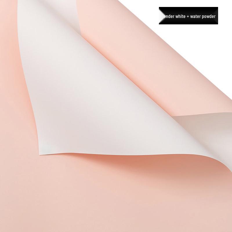 Tweekleurig Bloemenboeket Inpakpapier voor Verse Bloemen - Oya Papier