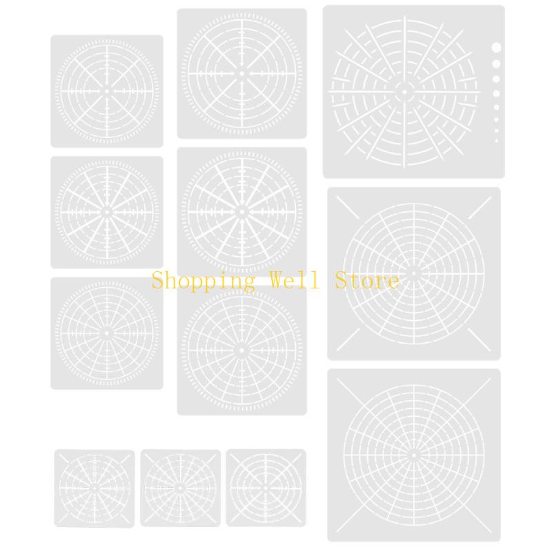 KX4B Geometric Dot Painting Tool for Painting on Fabric Canvas Glass Rock