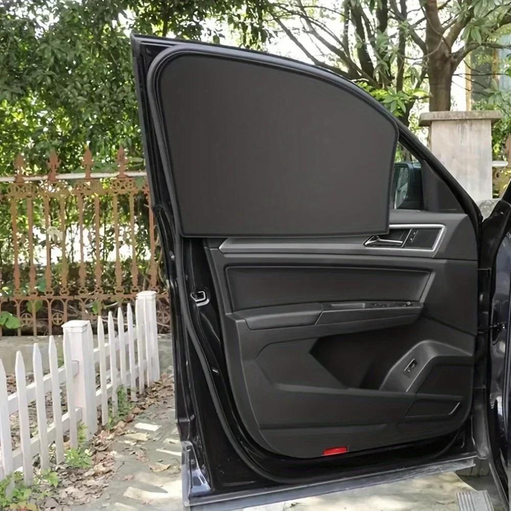 

Foldable Magnetic Car Sunshade: Universal Side Window Shades for Summer UV Protection Front and Rear