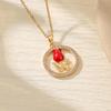 Titanium Steel Non-fading Necklace - European & American Style, Light Luxury, Versatile Korean Fashion, Perfect for Women and Girlfriend Gifts.