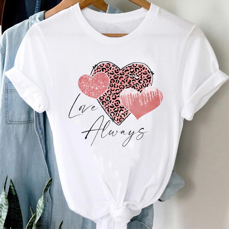 Buchstaben Ins Kleidung Damen Bedruckt Europäischer Ärmel T-Shirt Tops Oversized T-Shirt Damen Kleidung