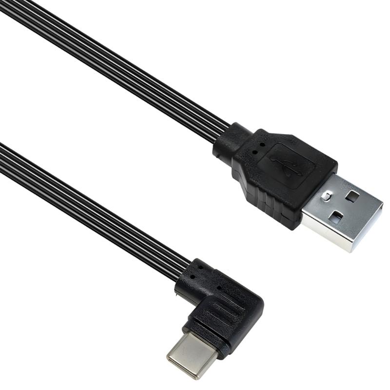 USB to Type C Power Supply Cord Male to Male Connector Wire 10W Fast Charging Cable for Multiple Devices 10-100cm