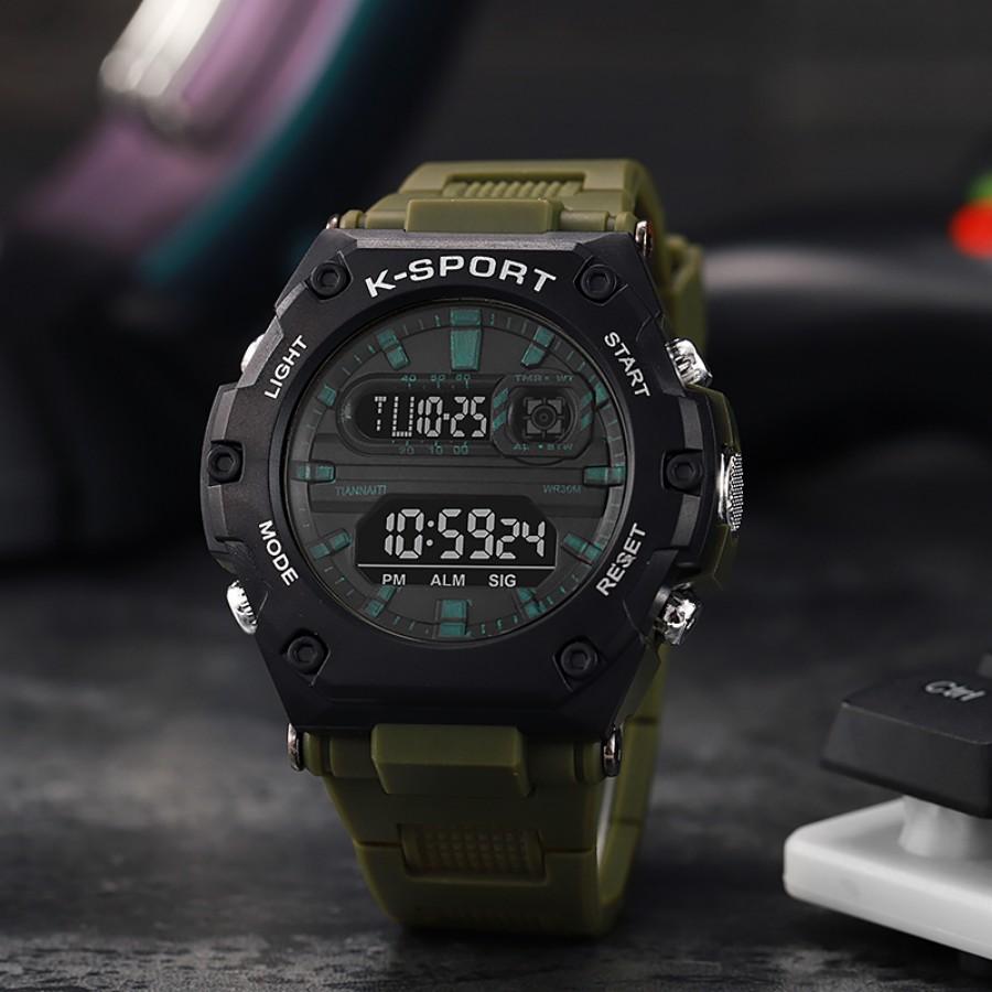 

Многофункциональные мужские спортивные часы Водонепроницаемые Светящиеся Будильник Наружные Фитнес Цифровые часы Электронные наручные часы для мужчин и детей