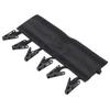 Bathroom Rack Clothespin Travel Portable Folding Clothes Towel Hanger 6 Clips