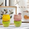 Chic Flower Shape Aromatherapy Stove Ceramic Candle Wax Melter INS Unique Fragrance Warmer  Bedroom