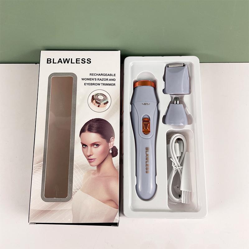 Electric household hair removal kit - USB charging hair trimmer, handheld full-body hair removal device, women s gift