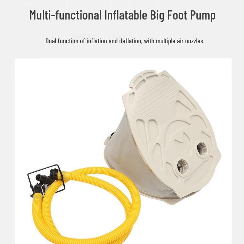 WEZHO 10-inch Foot Pump